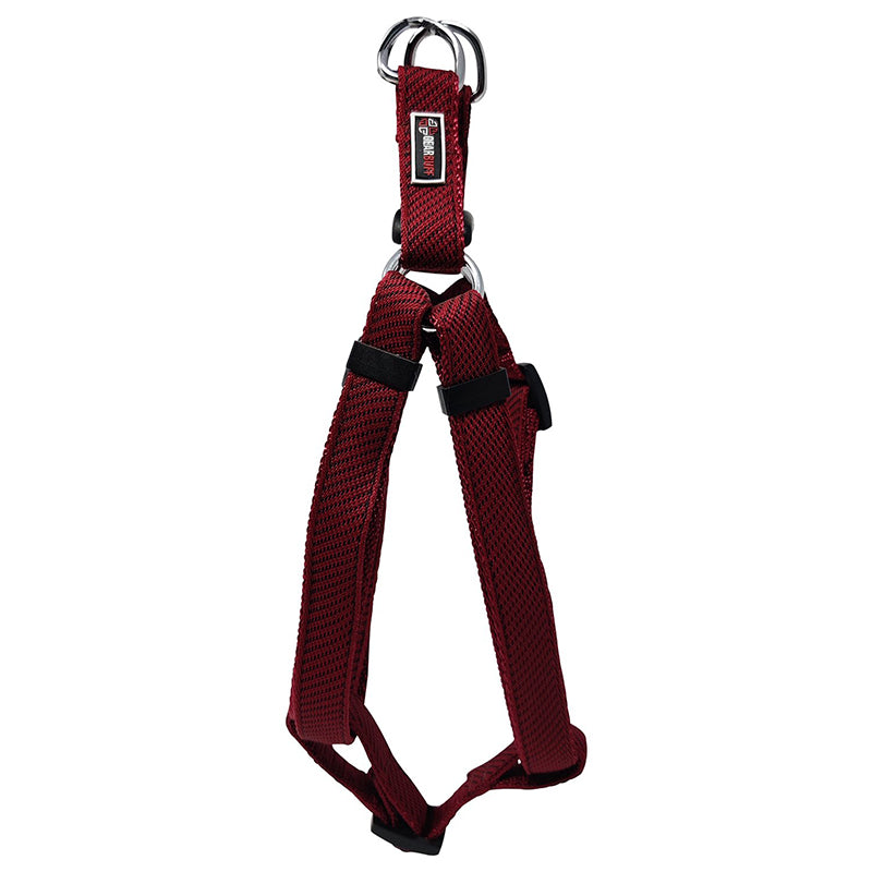GEARBUFF Sports Stepin Harness For Dogs, Maroon & Black