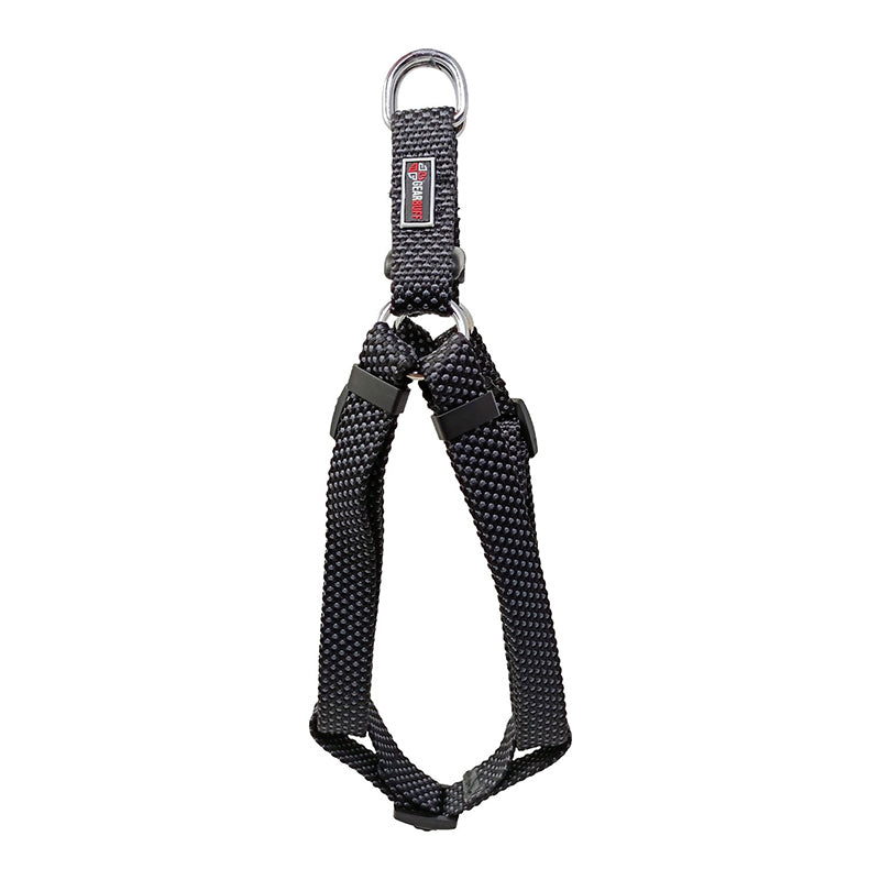 GEARBUFF Club Step-in Harness for Dogs , Black & Grey