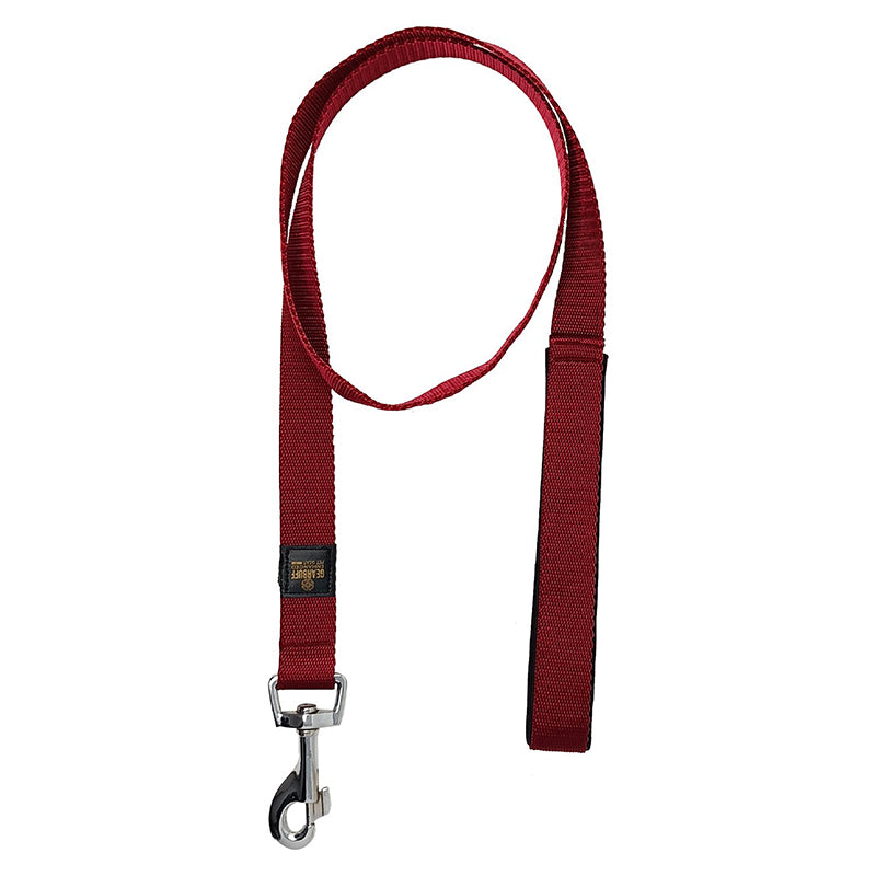 GEARBUFF Soft Padded Leash for Dogs , Maroon