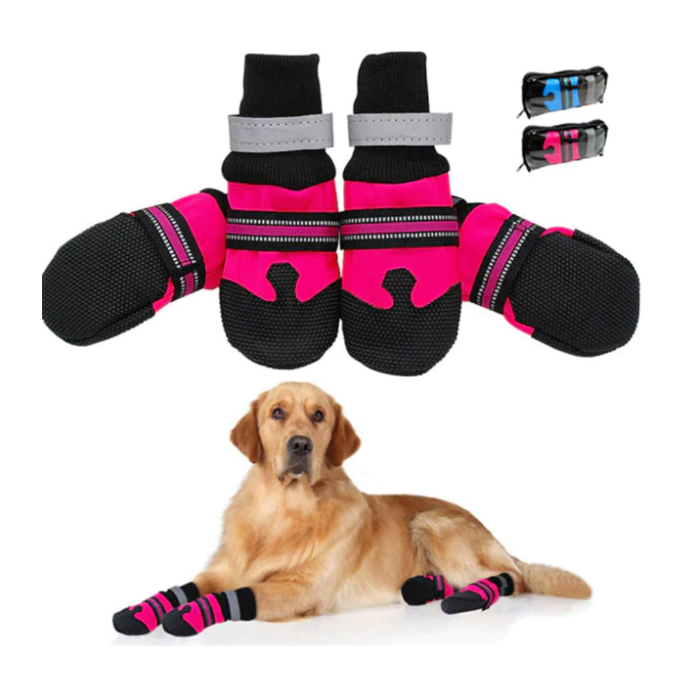 Pawsindia, Walkers-shoe Pink Color Shoe for Dog