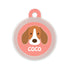 Taggie, Beagle (Flaticon) Dog Tag, Circle