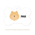Taggie, Pomernian Dog Tag, Bone
