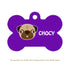 Taggie, Pug Dog Tag, Bone