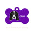 Taggie, Cocker Spaniel (B/W) Dog Tag, Bone
