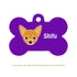 Taggie, Chihuahua Dog Tag, Bone