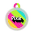 Taggie, Refreshing Pet Tag, Circle