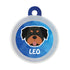 Taggie, Rottweiler Dog Tag, Circle