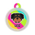 Taggie, Rottweiler Dog Tag, Circle