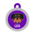 Taggie, Rottweiler Dog Tag, Circle