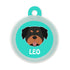 Taggie, Rottweiler Dog Tag, Circle