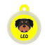 Taggie, Rottweiler Dog Tag, Circle