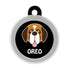 Taggie, Saint Bernard Dog Tag, Circle
