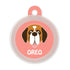 Taggie, Saint Bernard Dog Tag, Circle