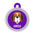 Taggie, Saint Bernard Dog Tag, Circle