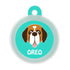Taggie, Saint Bernard Dog Tag, Circle