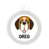 Taggie, Saint Bernard Dog Tag, Circle