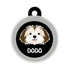 Taggie, Shih Tzu (Flaticon) Dog Tag, Circle