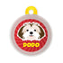 Taggie, Shih Tzu (Flaticon) Dog Tag, Circle