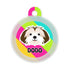 Taggie, Shih Tzu (Flaticon) Dog Tag, Circle