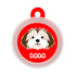 Taggie, Shih Tzu (Flaticon) Dog Tag, Circle
