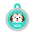 Taggie, Shih Tzu (Flaticon) Dog Tag, Circle