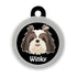 Taggie, Shih Tzu (Long Hair) Dog Tag, Circle