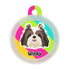 Taggie, Shih Tzu (Long Hair) Dog Tag, Circle