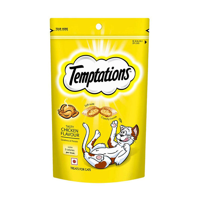 Temptations Tasty Chicken Flavour, Cat Treat 85 g