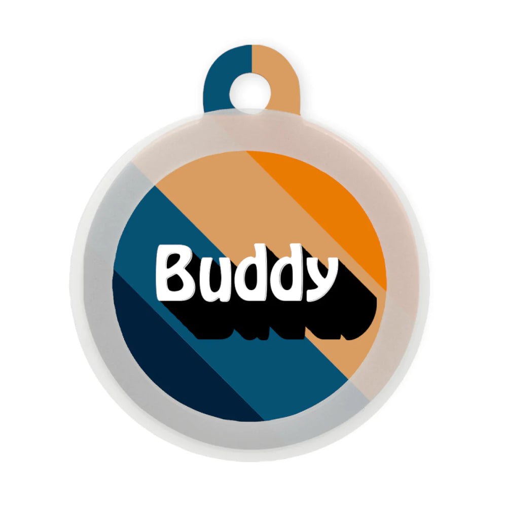 Taggie, Crack of Dawn Pet Tag, Circle