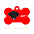 Taggie, Labrador (Black) Dog Tag, Bone
