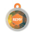 Taggie, ellow Geometroholic Pet Tag, Circle
