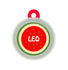 Taggie, Watermelon Pet Tag, Circle