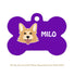 Taggie, Welsh Corgi Dog Tag, Bone