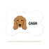 Taggie, Cocker Spaniel Dog Tag, Bone