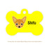 Taggie, Chihuahua Dog Tag, Bone