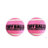 Petsport Pink Tuff Balls Dog Toy, 7 cm, 2 Pack