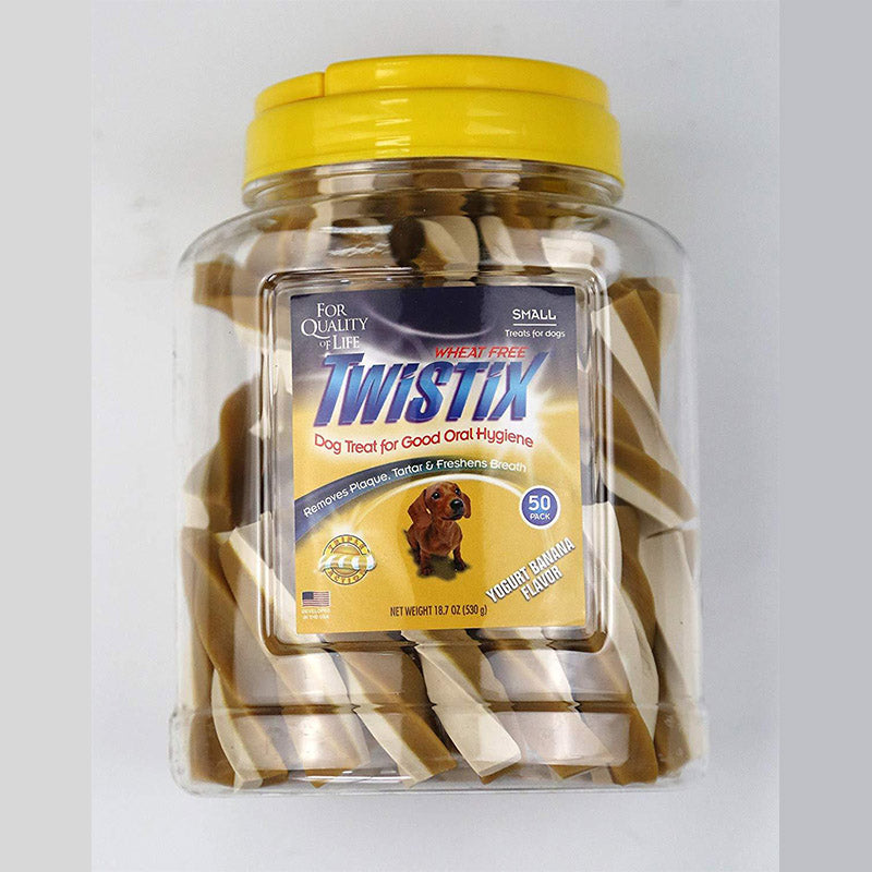Twistix Canister Yogurt Banana 50 Sticks