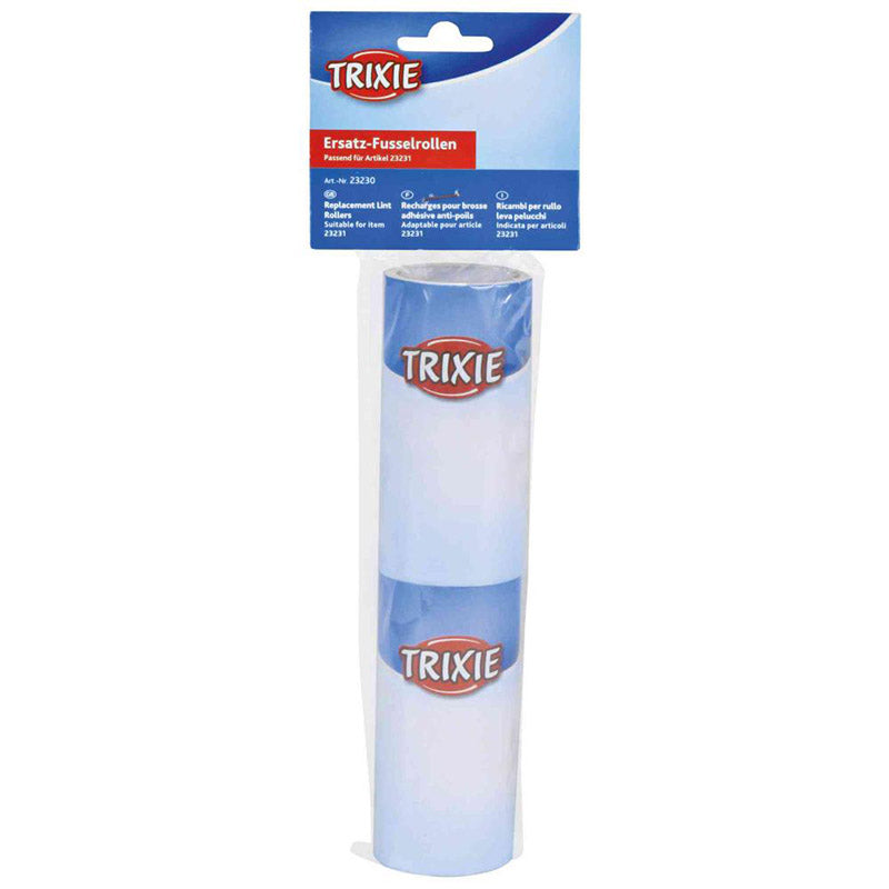 Trixie Replacement Lint Rollers 2 Rolls of 60 Sheets