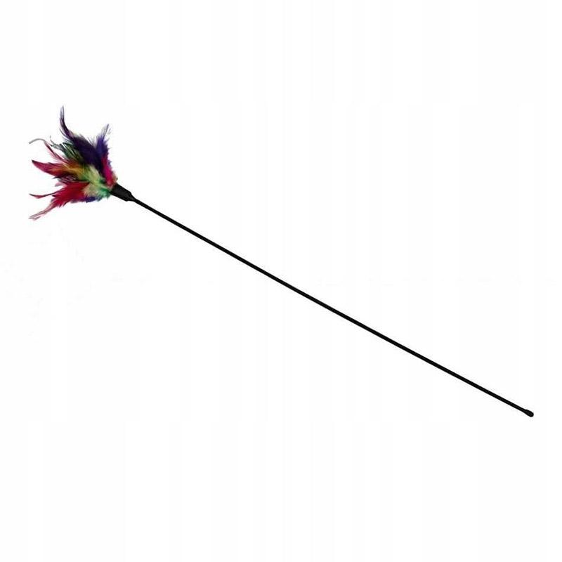 Trixie Playing Rod with Feathers, 50 cm