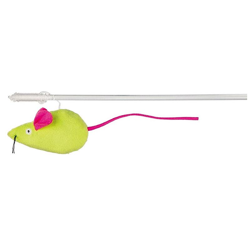 Trixie Playing Rod with Mouse, 40 cm