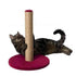 Trixie Junior Scratching Post on Plate For Cats, Mint, 30 x 7 x 42 cm