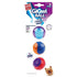 GiGwi Ball Squeaker Dog Toy, Small (Pack of 3)